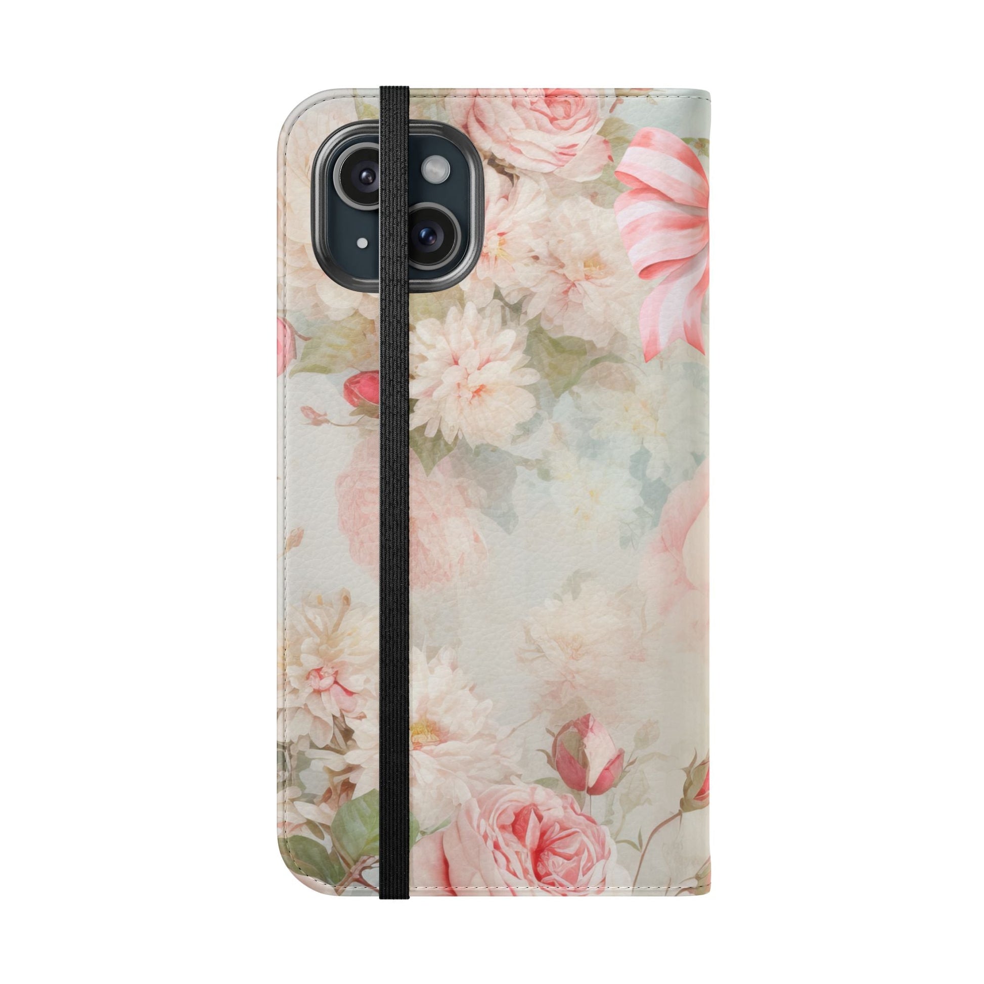 Pink Floral Bow — Foldable Phone Case | Southern Belle & Sea™ - Southern Belle & Sea
