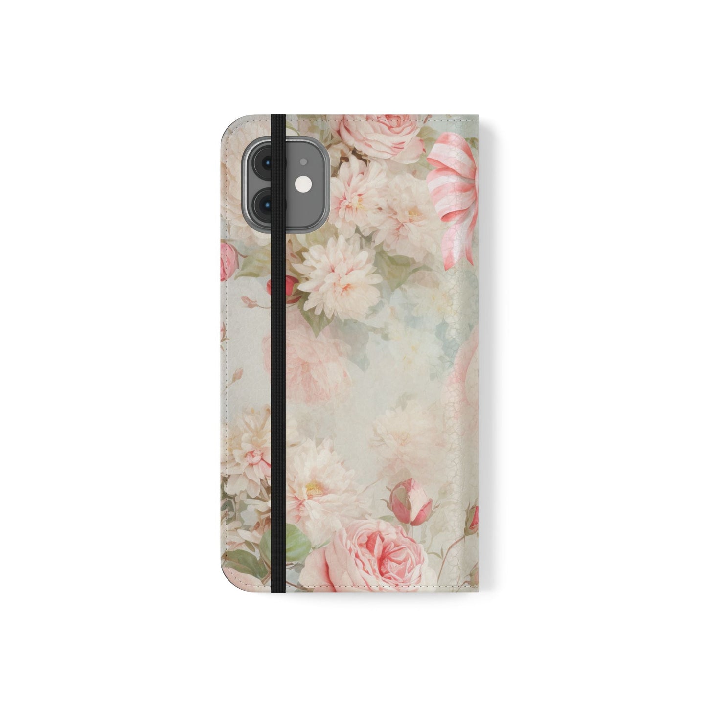 Pink Floral Bow — Foldable Phone Case | Southern Belle & Sea™ - Southern Belle & Sea