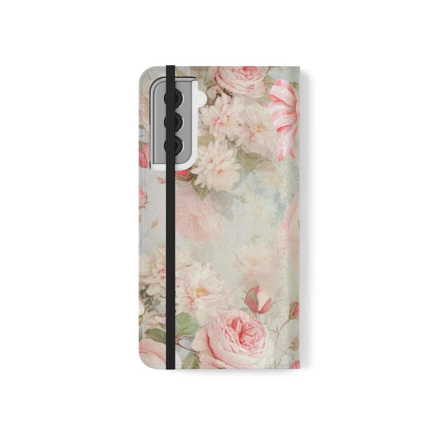 Pink Floral Bow — Foldable Phone Case | Southern Belle & Sea™ - Southern Belle & Sea