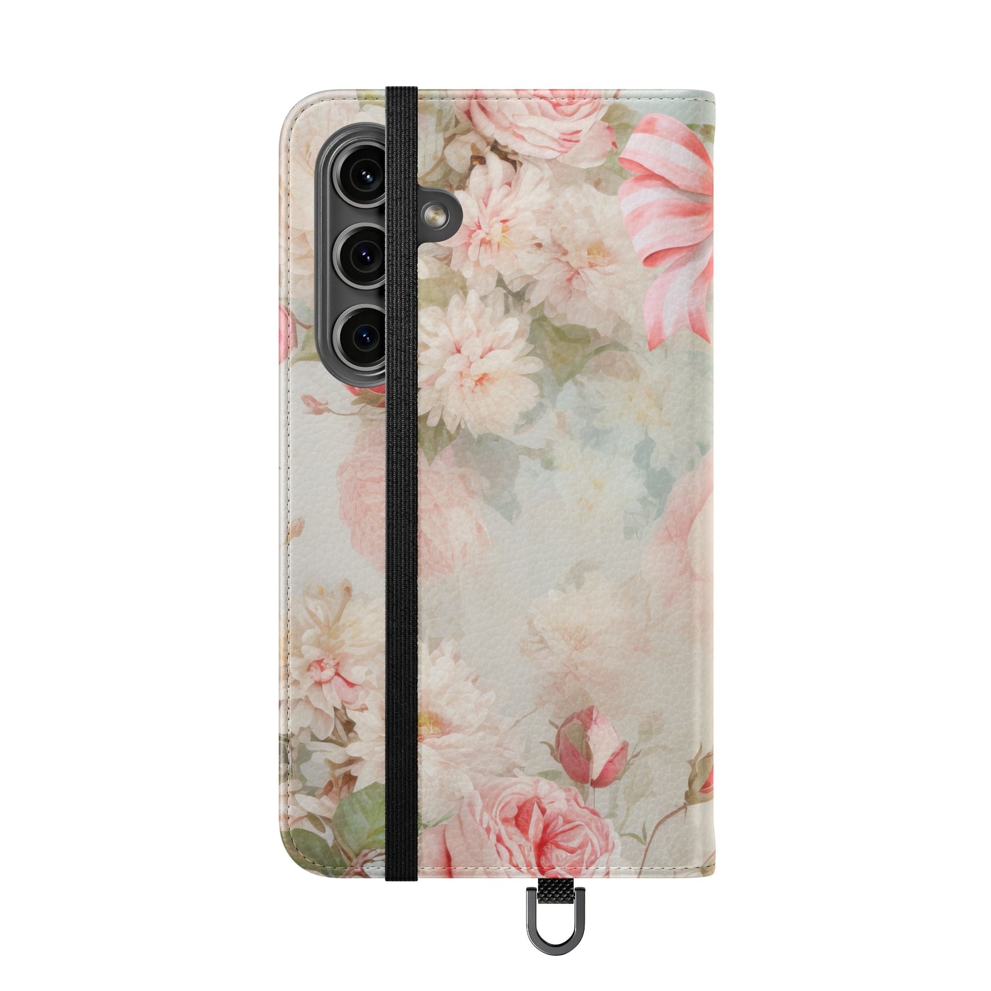 Pink Floral Bow — Foldable Phone Case | Southern Belle & Sea™ - Southern Belle & Sea