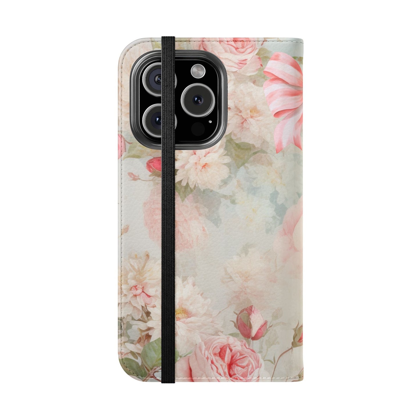 Pink Floral Bow — Foldable Phone Case | Southern Belle & Sea™ - Southern Belle & Sea