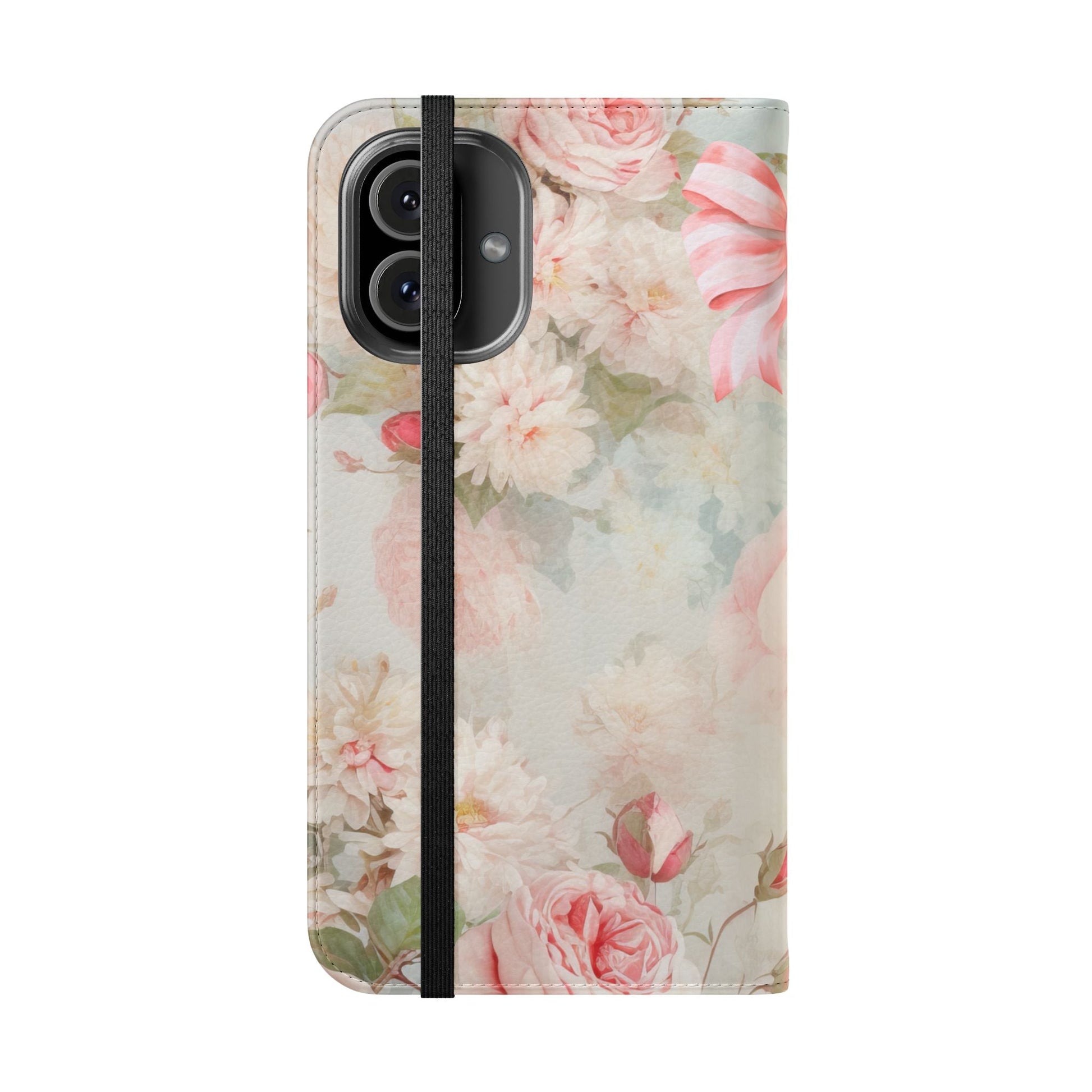 Pink Floral Bow — Foldable Phone Case | Southern Belle & Sea™ - Southern Belle & Sea