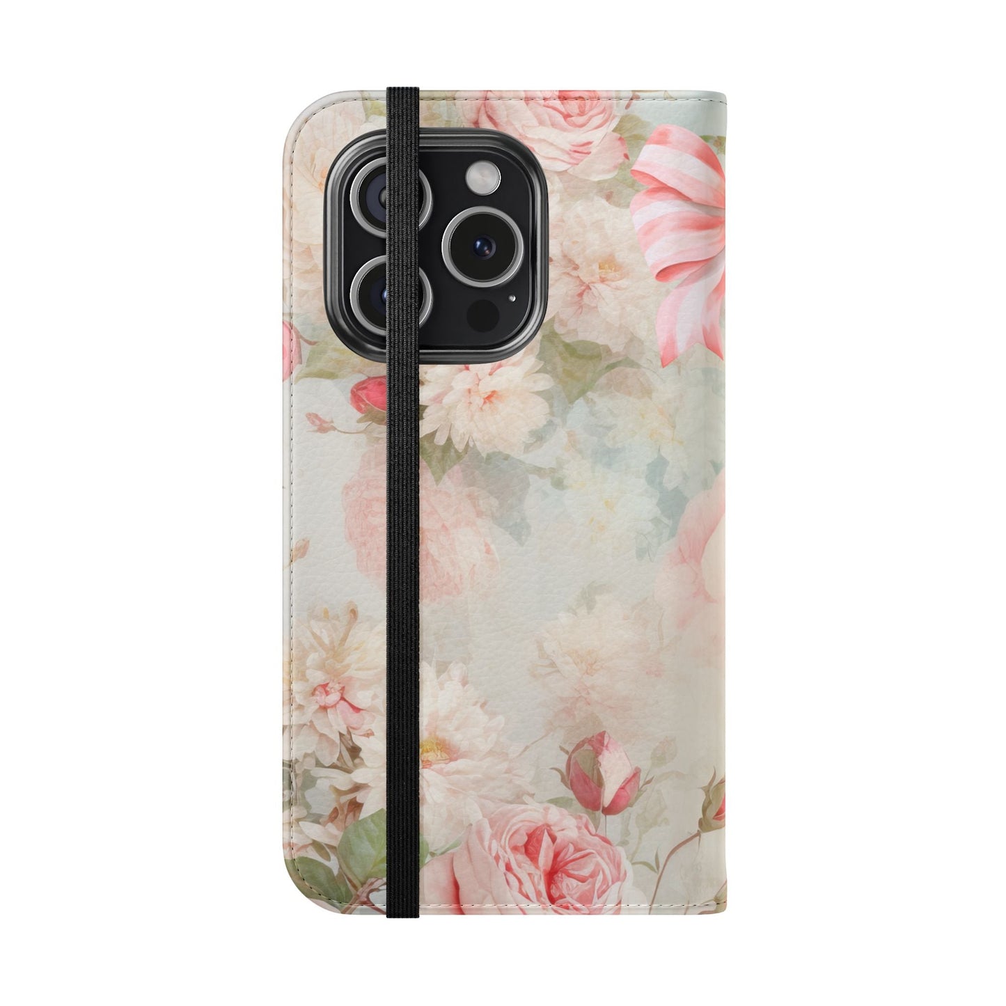 Pink Floral Bow — Foldable Phone Case | Southern Belle & Sea™ - Southern Belle & Sea