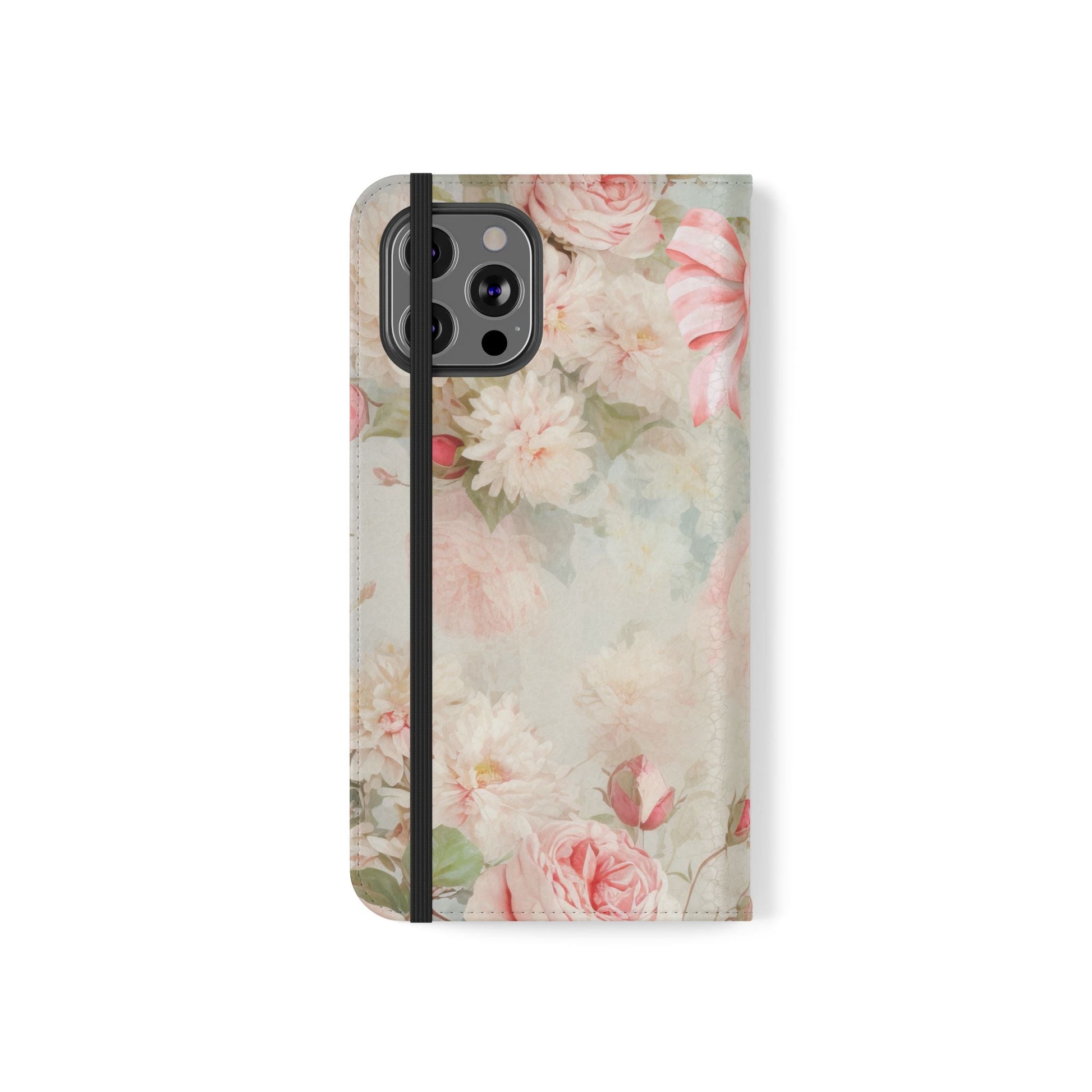 Pink Floral Bow — Foldable Phone Case | Southern Belle & Sea™ - Southern Belle & Sea