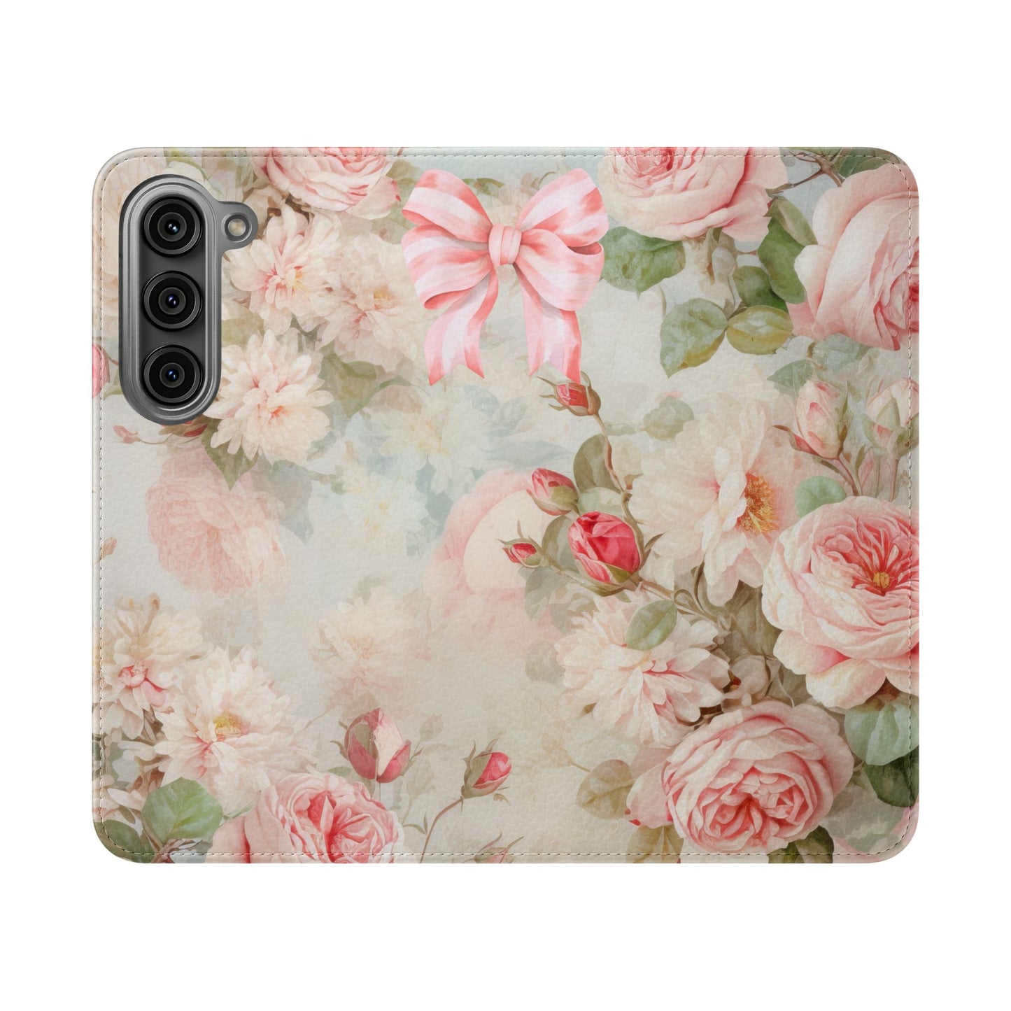 Pink Floral Bow — Foldable Phone Case | Southern Belle & Sea™ - Southern Belle & Sea