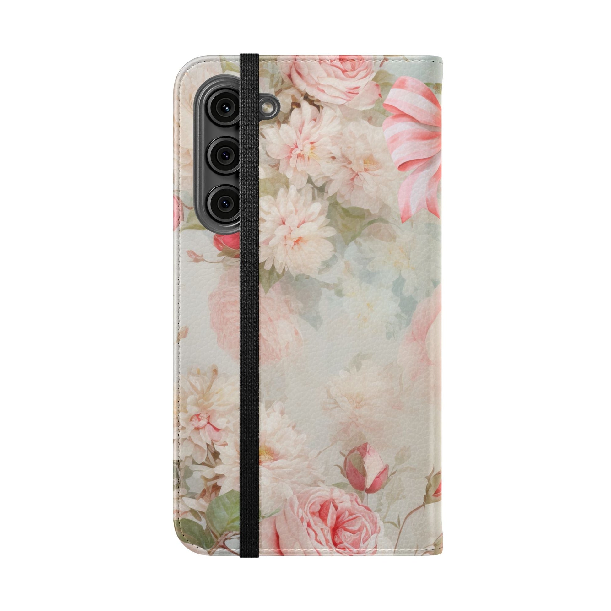 Pink Floral Bow — Foldable Phone Case | Southern Belle & Sea™ - Southern Belle & Sea