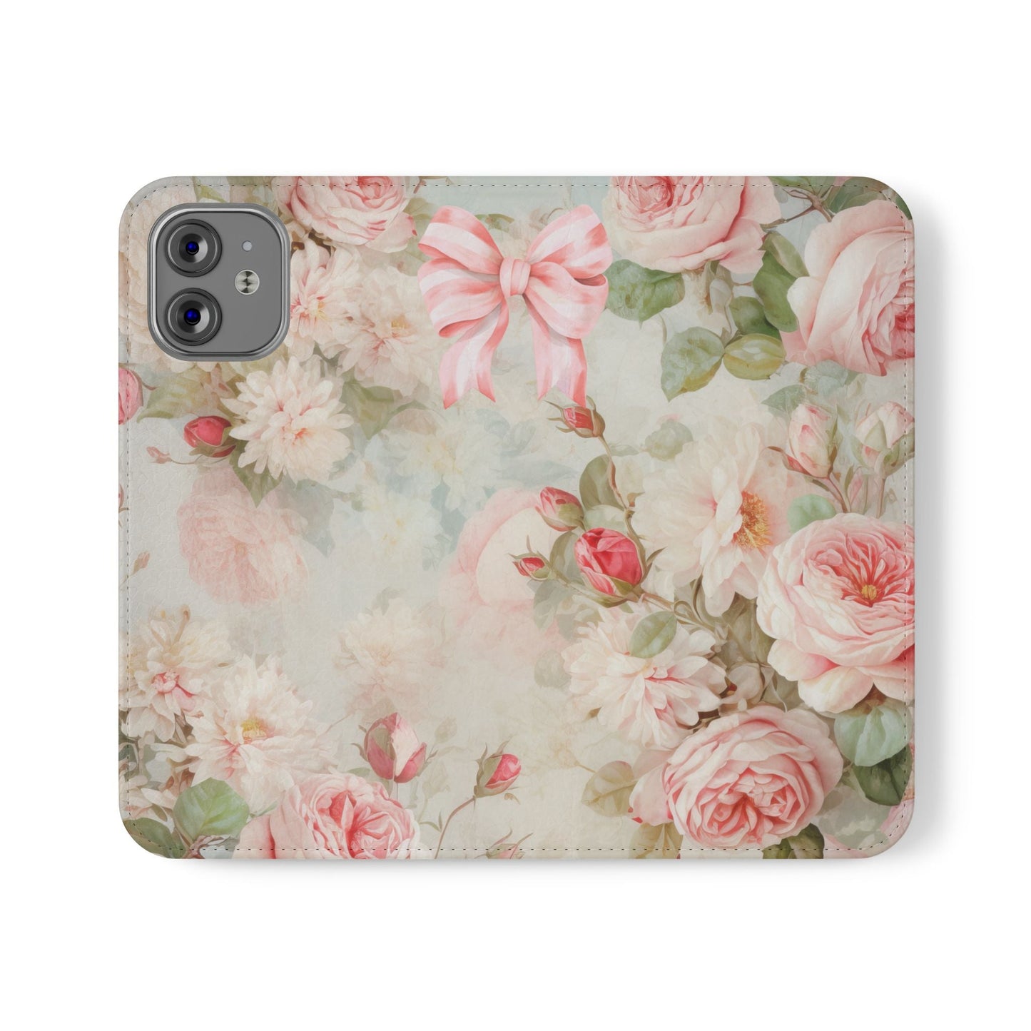 Pink Floral Bow — Foldable Phone Case | Southern Belle & Sea™ - Southern Belle & Sea