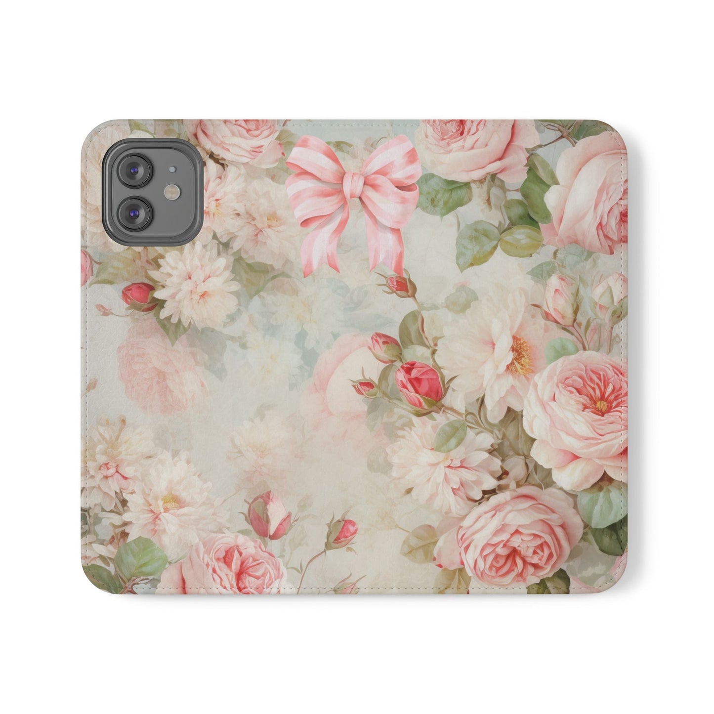 Pink Floral Bow — Foldable Phone Case | Southern Belle & Sea™ - Southern Belle & Sea