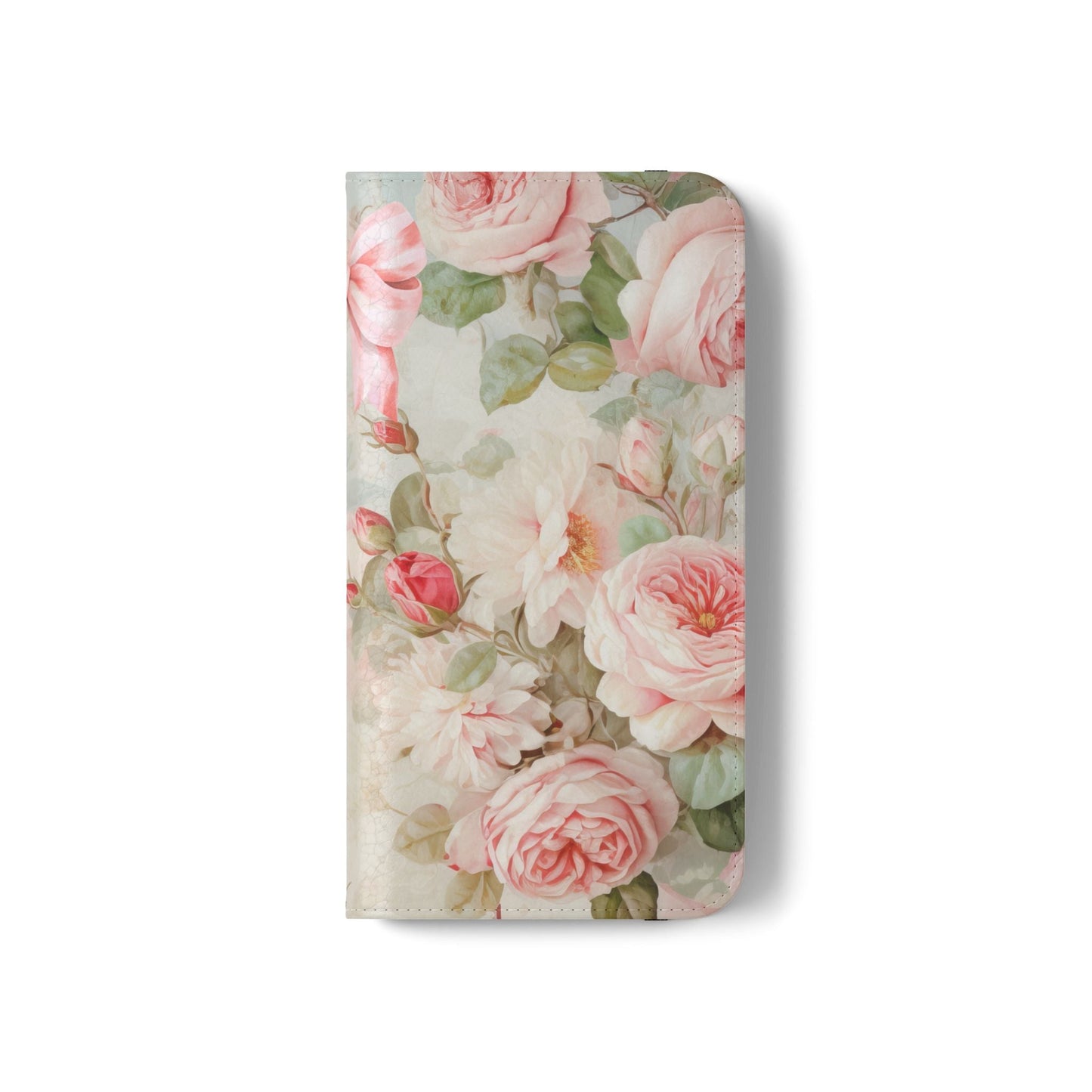 Pink Floral Bow — Foldable Phone Case | Southern Belle & Sea™ - Southern Belle & Sea
