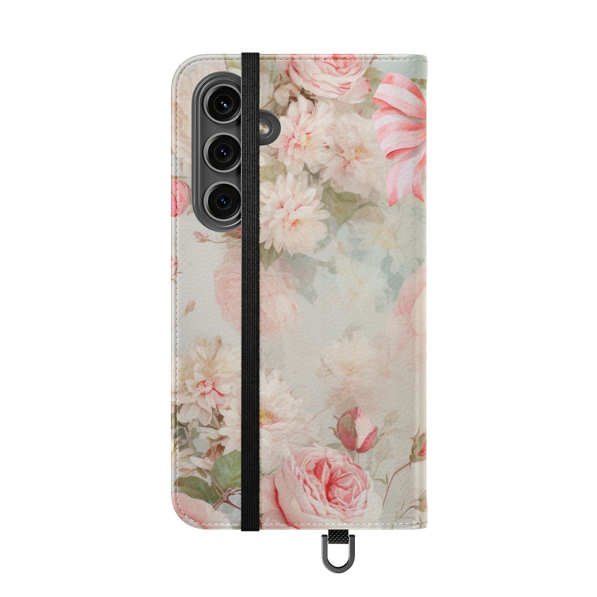 Pink Floral Bow — Foldable Phone Case | Southern Belle & Sea™ - Southern Belle & Sea