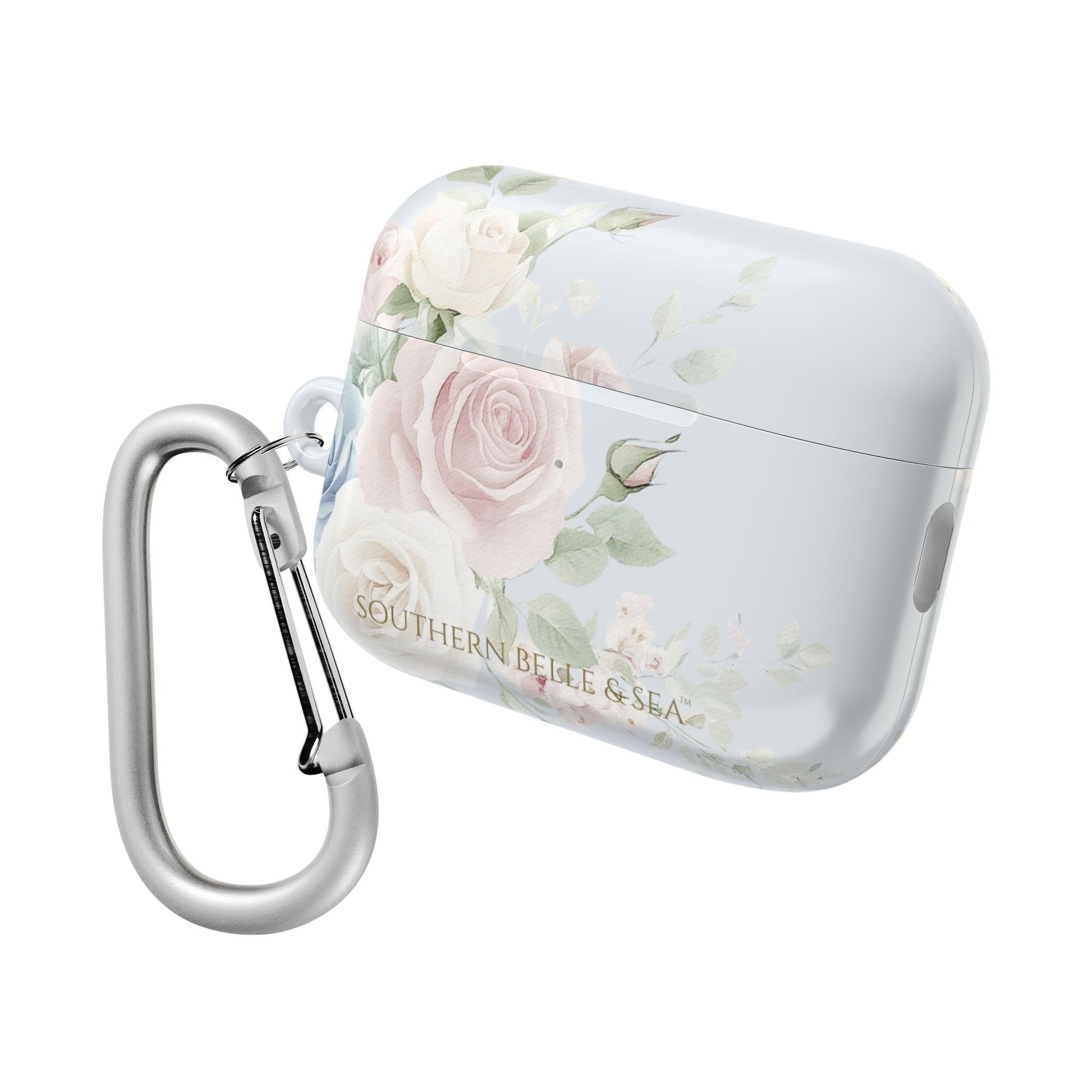 Rachel Grace — Blue Floral AirPods Case | Southern Belle & Sea™ - Southern Belle & Sea