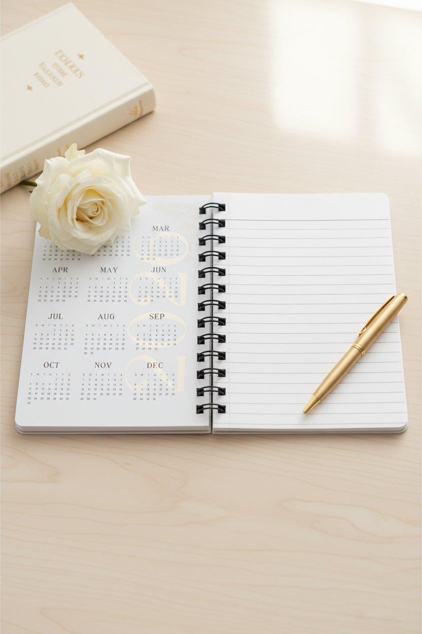 Rachel Grace Floral Journal | Soft Watercolor Christian Writing Journal | Southern Belle & Sea™ - Southern Belle & Sea