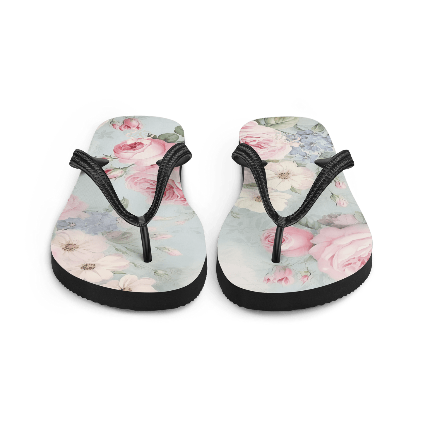 Savannah Garden Rose Flip Flops | Southern Belle & Sea™ - Southern Belle & Sea