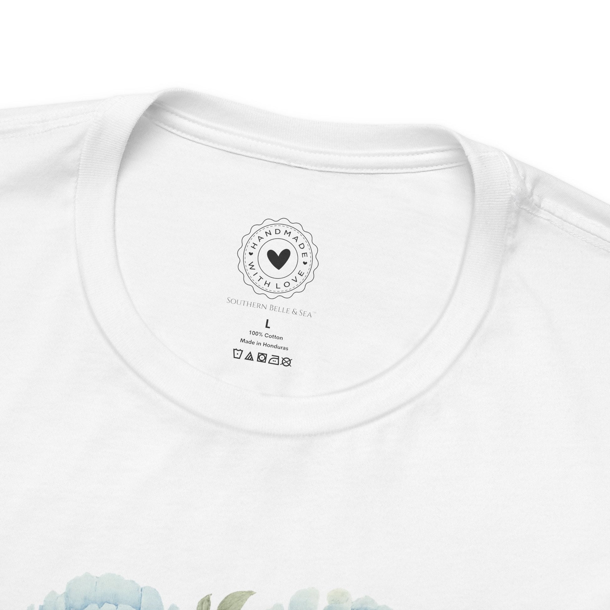 She Is More Precious… Christian Tee (White & Ice Blue) | Southern Belle & Sea™ - Southern Belle & Sea