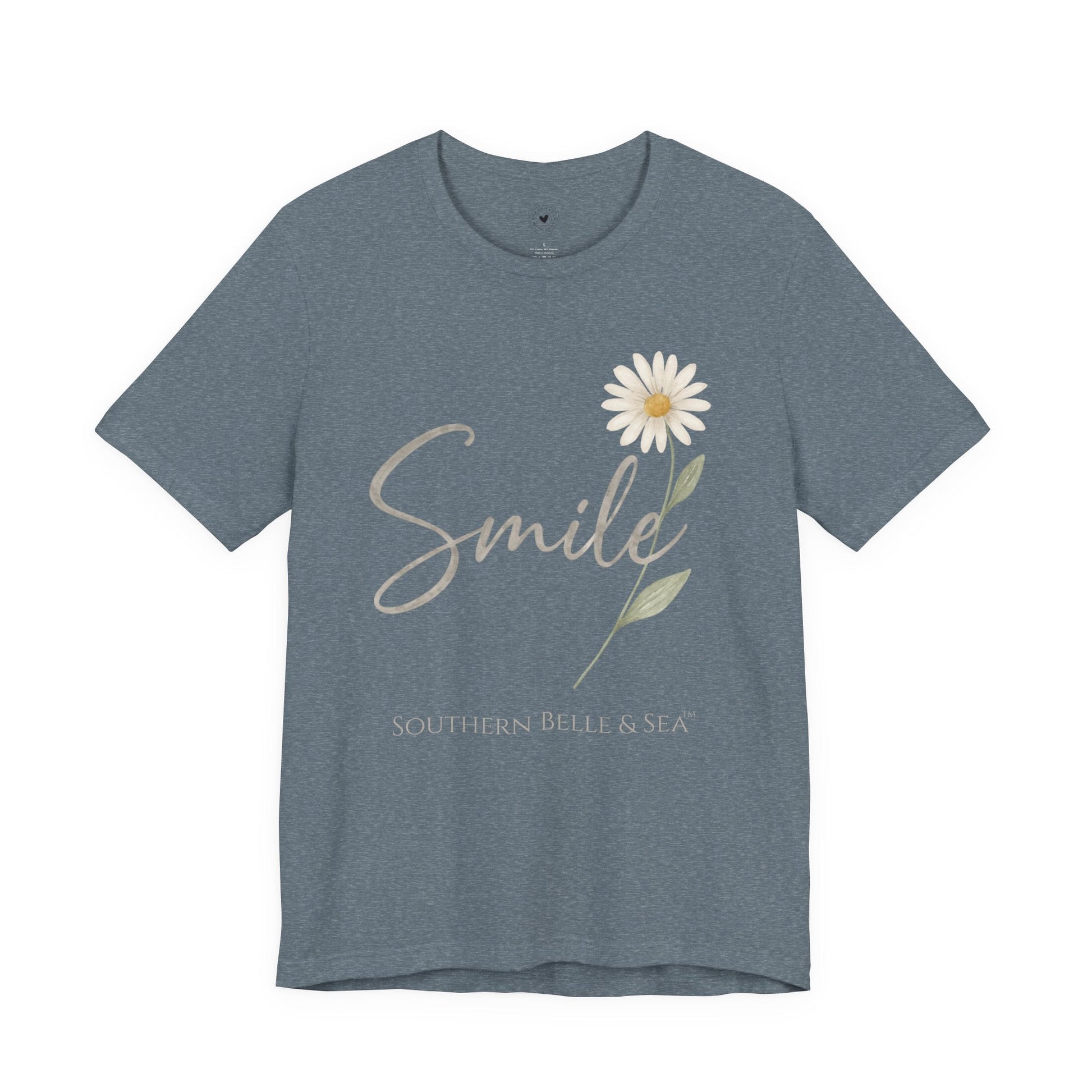 SMILE Daisy Tee — 13 Colors | Southern Belle & Sea™ - Southern Belle & Sea