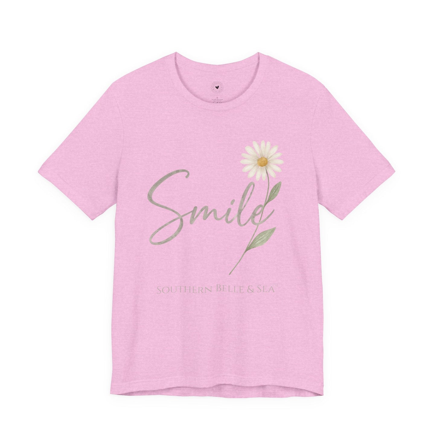 SMILE Daisy Tee — 13 Colors | Southern Belle & Sea™ - Southern Belle & Sea