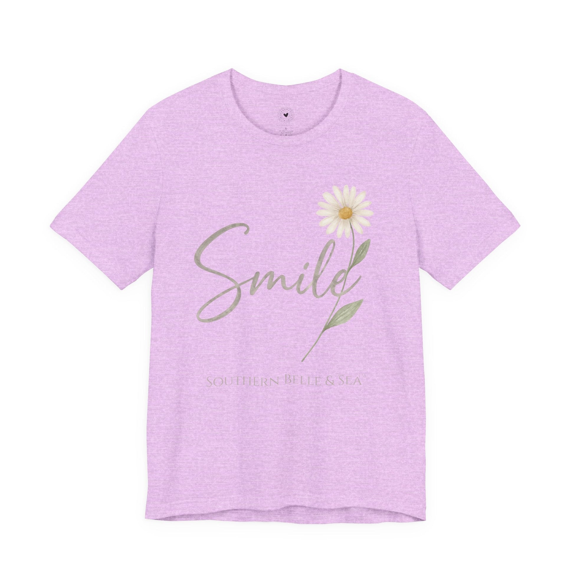 SMILE Daisy Tee — 13 Colors | Southern Belle & Sea™ - Southern Belle & Sea