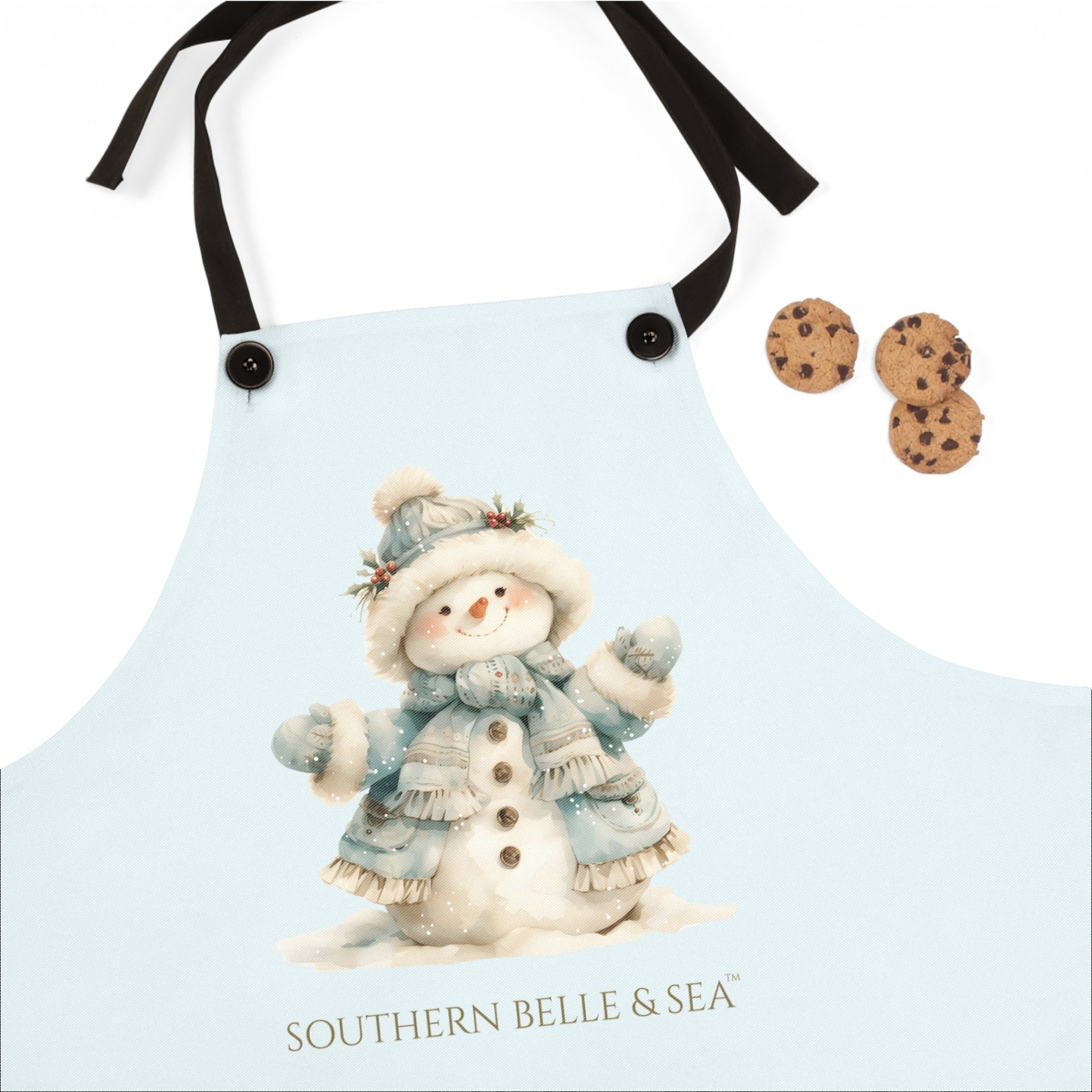 Snowy Grace Apron — Snowy Grace Series | Southern Belle & Sea™ - Southern Belle & Sea