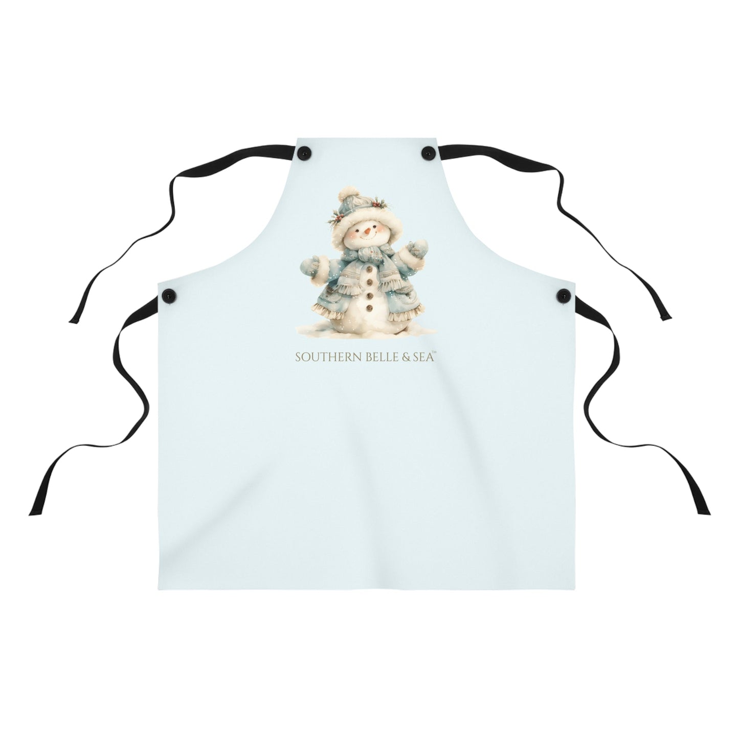 Snowy Grace Apron — Snowy Grace Series | Southern Belle & Sea™ - Southern Belle & Sea