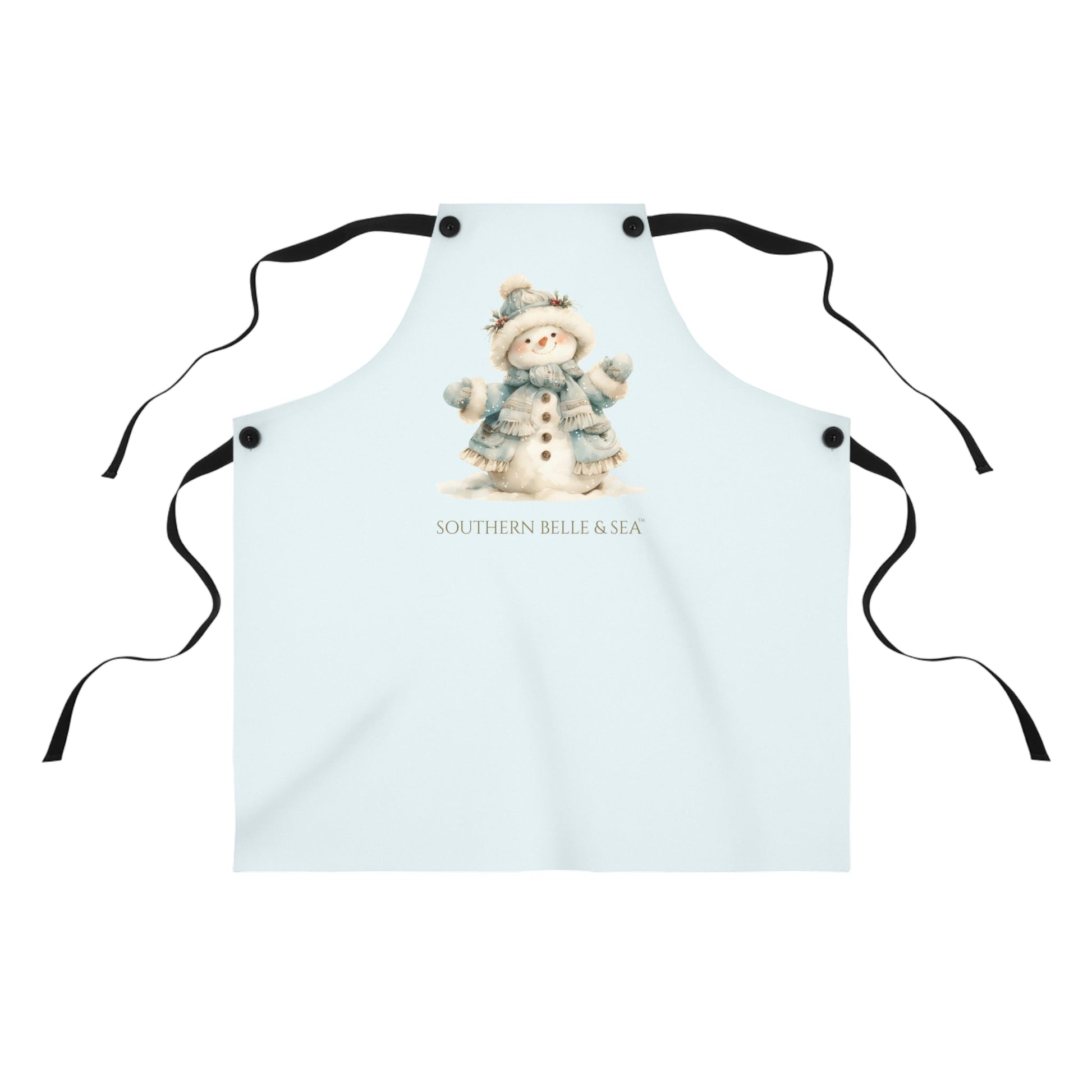 Snowy Grace Apron — Snowy Grace Series | Southern Belle & Sea™ - Southern Belle & Sea