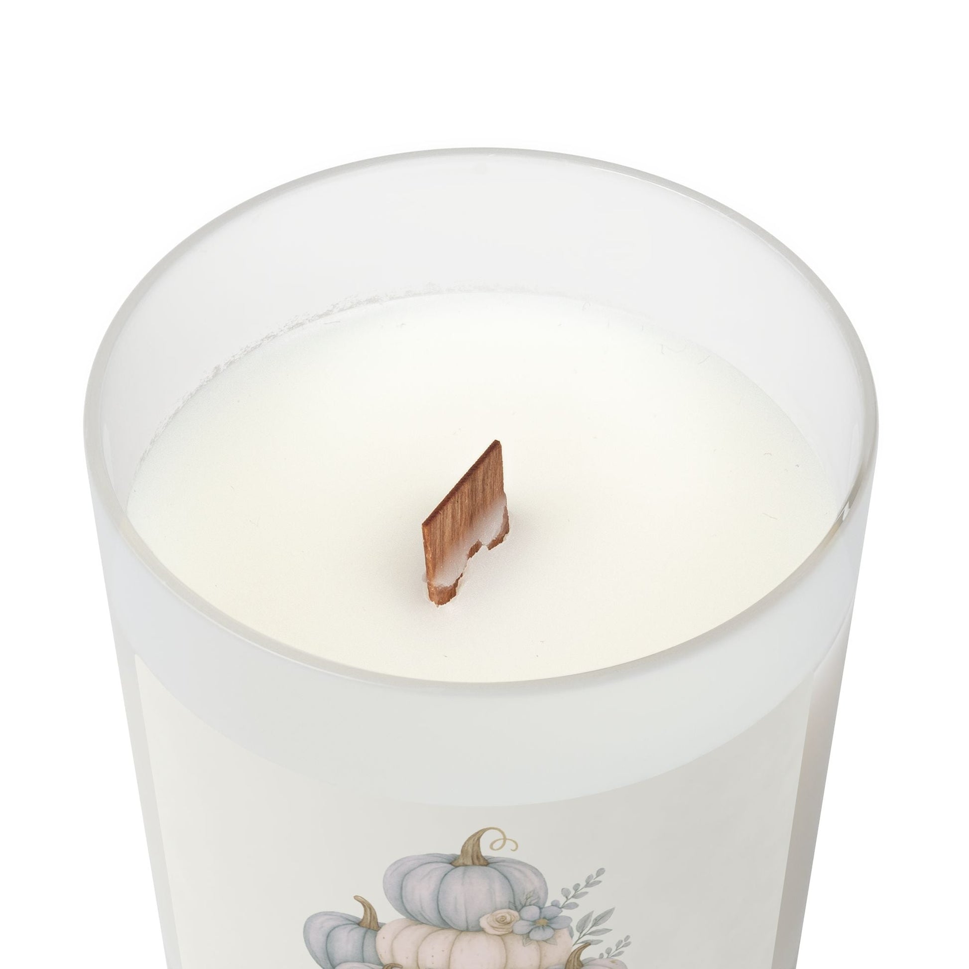 THANKFUL Candle (Blue Pumpkin Floral) — Virtue Collection | Southern Belle & Sea™ - Southern Belle & Sea