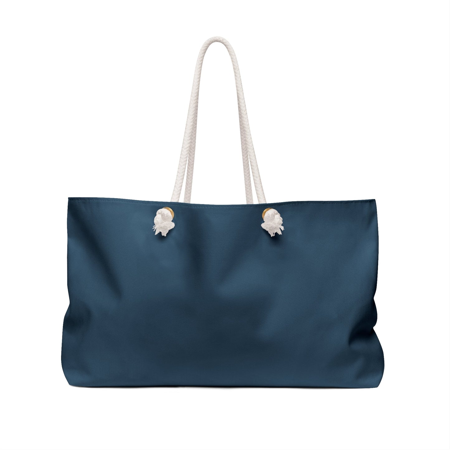 Triple Stocking Royal Blue Weekender Tote — Christmas Classics Collection | Southern Belle & Sea™ - Southern Belle & Sea