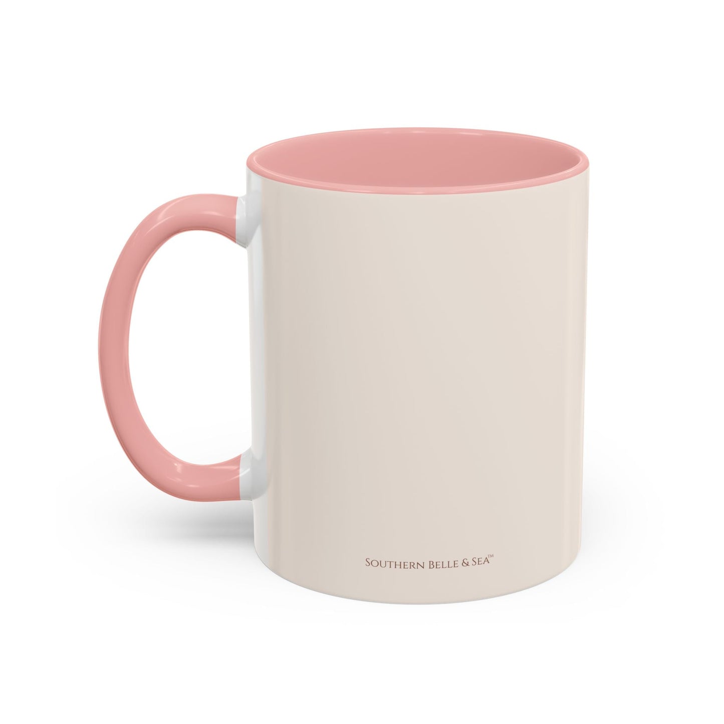 Christian gift mug for women featuring the phrase Trust in the Lord with soft floral artwork