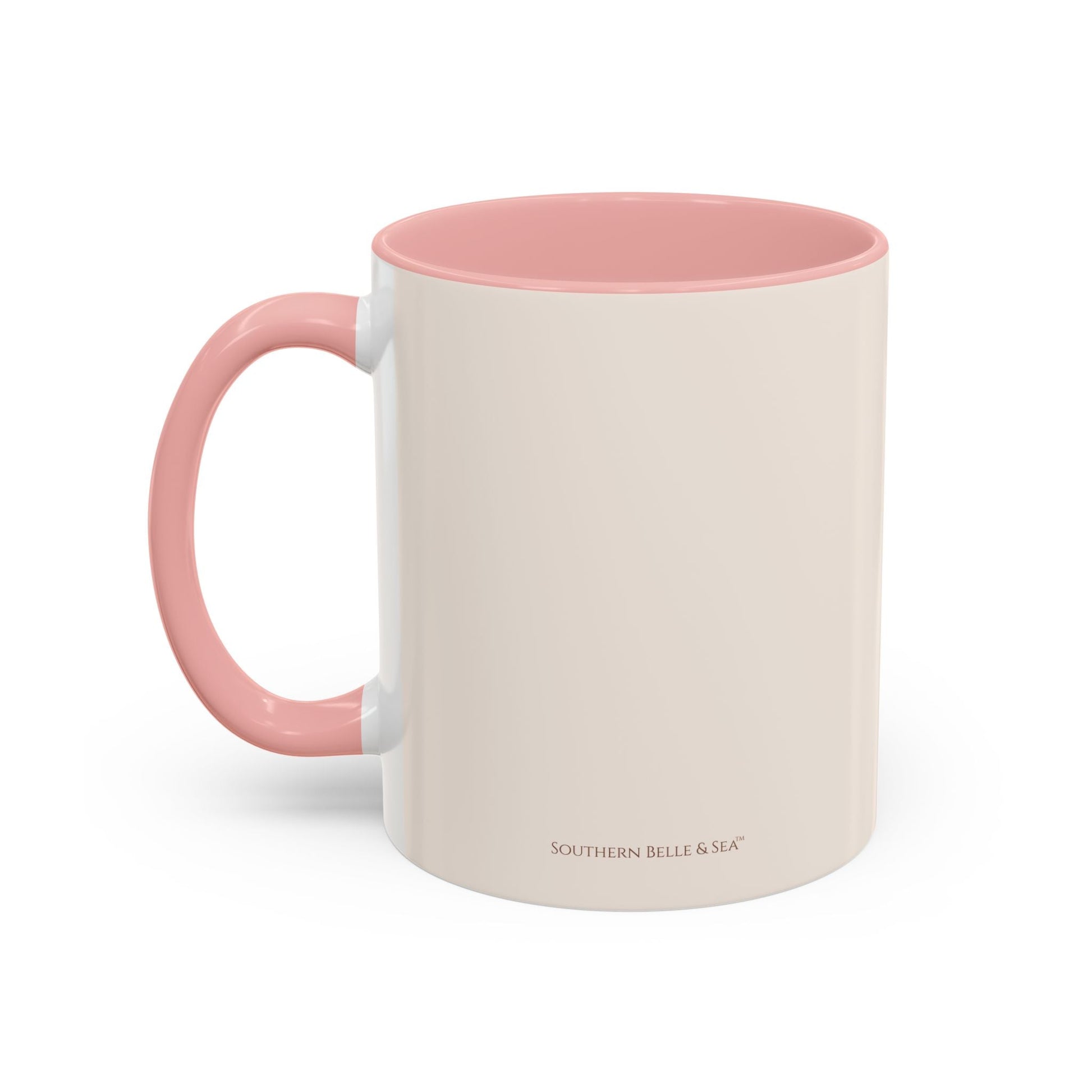 Christian gift mug for women featuring the phrase Trust in the Lord with soft floral artwork