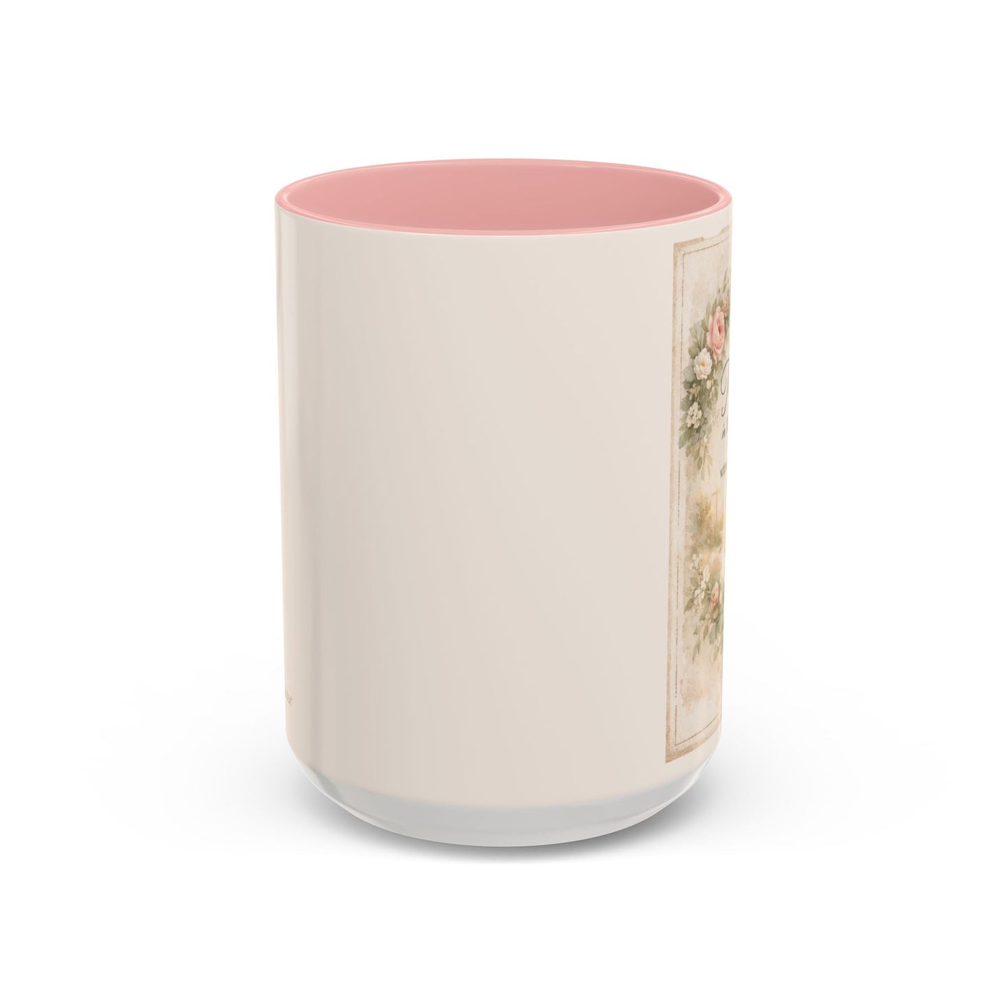 Faith-based ceramic mug reading Trust in the Lord filled with coffee for a calm morning ritual