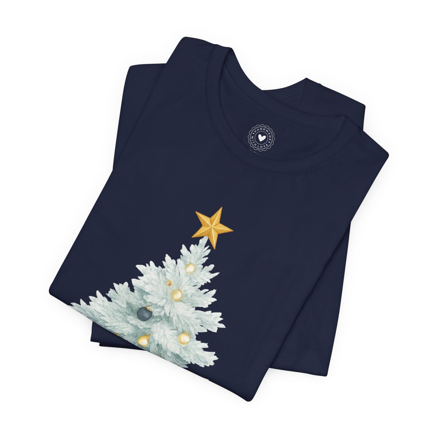 White Christmas Tree Tee (Forest, Red, Navy) | Southern Belle & Sea™ - Southern Belle & Sea